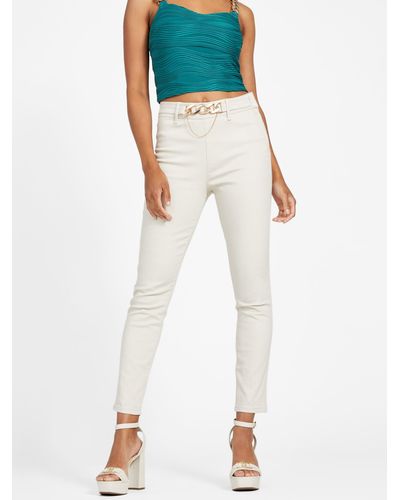 Guess Factory Salome High-rise Chain Skinny Jeans - Multicolor
