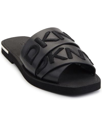 DKNY Flat sandals for Women | Online Sale up to 75% off | Lyst