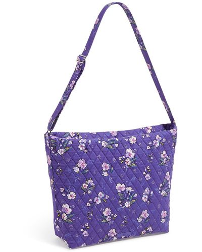 Vera Bradley Outlet Hobo Bag - Purple