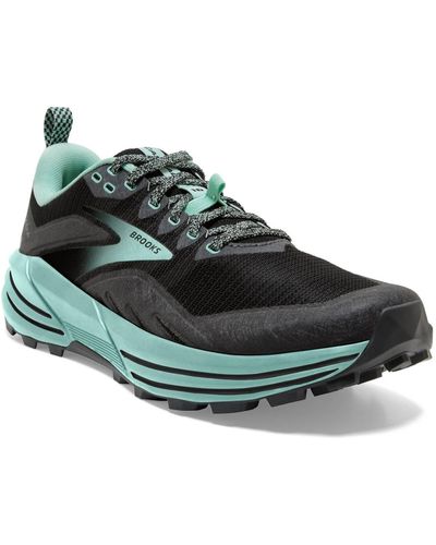 Brooks Cascadia V16 Running Shoe In Green