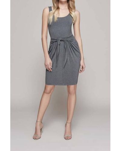 L'Agence Ivy Tie Front Dress - Multicolor