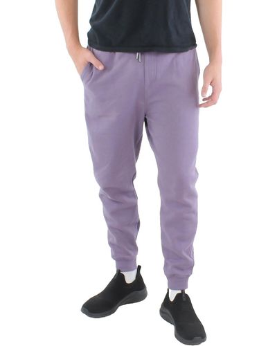 Cotton On Terry Ankle Jogger Pants - Purple