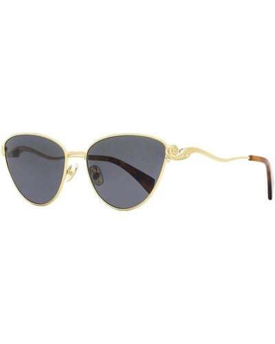 Lanvin Rateau Cat-eye Sunglasses Lnv112s 710 Gold/havana 59mm - Black