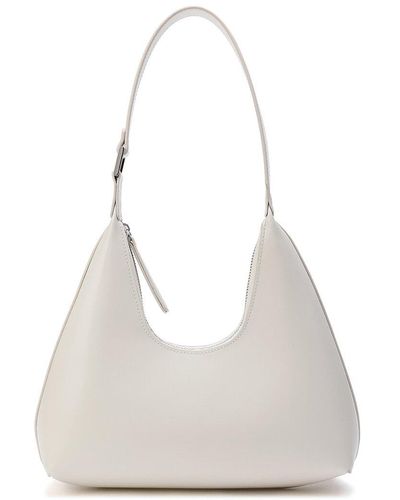 Tiffany & Fred Paris Soft Leather Shoulder Bag - Natural