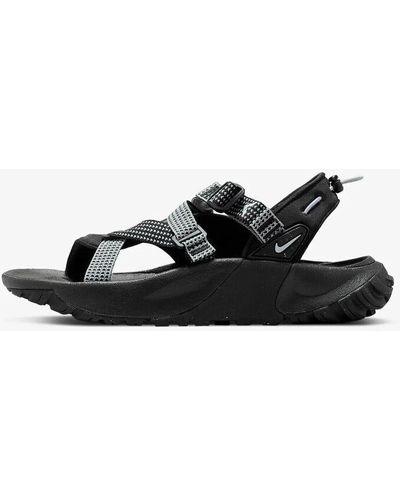 Nike Oneonta Dj6604-001 /pure Platinum/wolf Gray Slide Sandals Nr2194 - Black