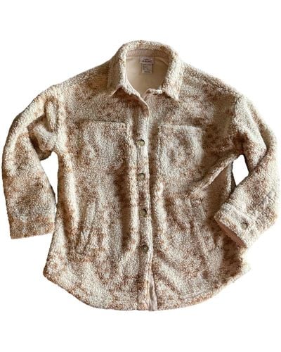 Ariat Sherpa Shirt Jacket - Brown