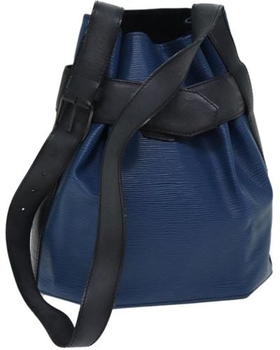 Louis Vuitton Sac D'épaule Leather Shoulder Bag (pre-owned) - Blue