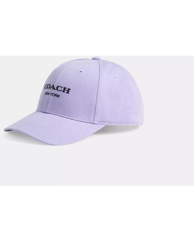 COACH Embroidered Baseball Hat - Green