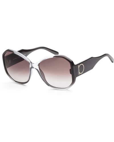 Ferragamo Fashion 61mm Sunglasses - Purple