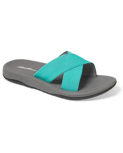 Eddie Bauer Break Point Slide Sandals - Blue