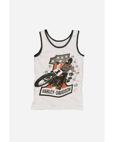 MadeWorn Harley Davidson Tank - White