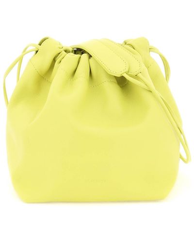 Jil Sander Dumpling Bucket Bag - Yellow