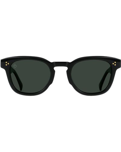 Raen Squire Pol S762 Square Polarized Sunglasses - Black
