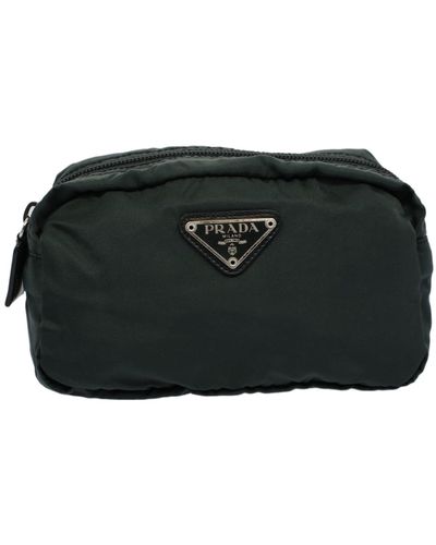 Prada Synthetic Clutch Bag (pre-owned) - Black