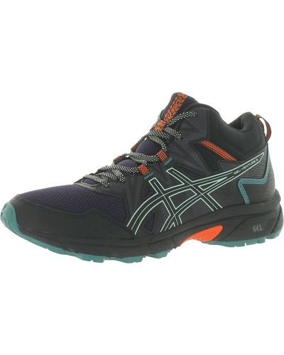 Asics Gel-venture 8 Mt Lugged Sole Mid-top Running Shoes - Green