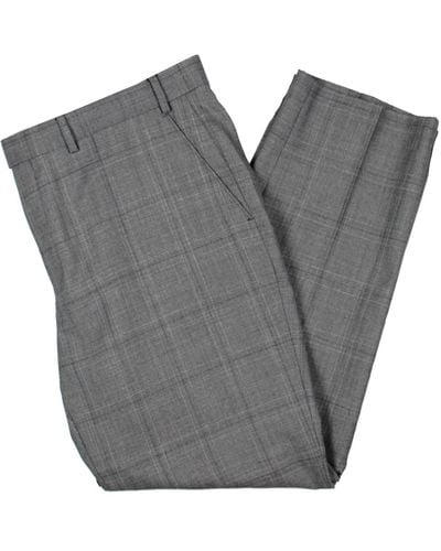 Lauren by Ralph Lauren Edgewood Wool Classic Fit Dress Pants - Gray