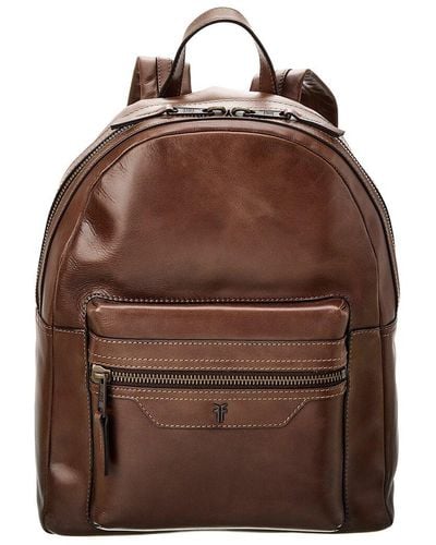 Frye Grant Leather Backpack - Brown