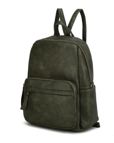 MKF Collection by Mia K Yolane Backpack Convertible Crossbody Bag - Green