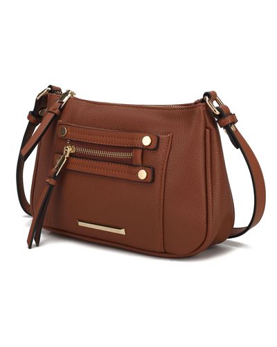 MKF Collection by Mia K Essie Crossbody - Brown