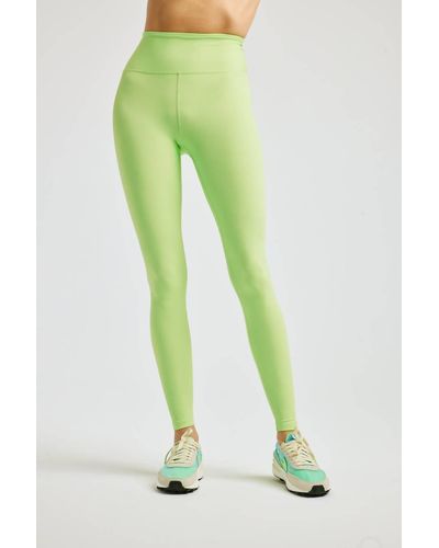 Year Of Ours Ribbed High High Leggings - Green