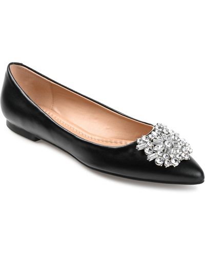 Journee Collection Collection Renzo Flat - Black