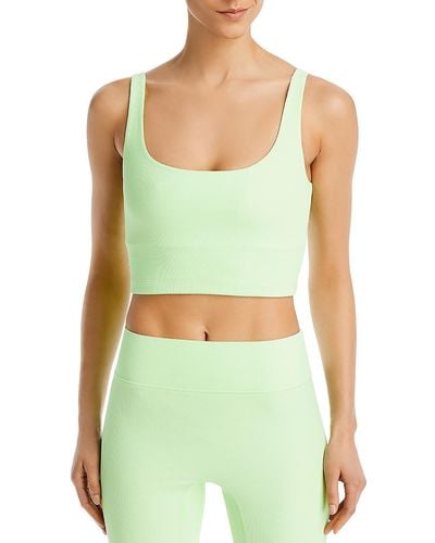 All Access Tempo Fitness Workout Sports Bra - Green
