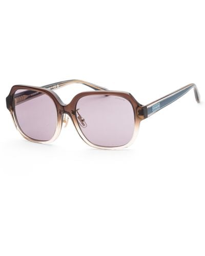 COACH Fashion 56mm Sunglasses - Pink