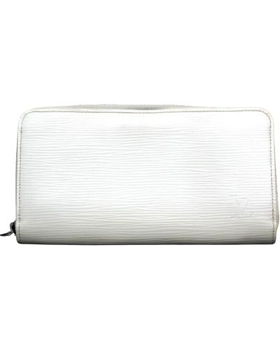 Louis Vuitton Zippy Wallet Leather Wallet (pre-owned) - White