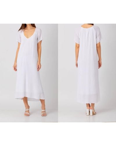 Maven West Midi Dress - White
