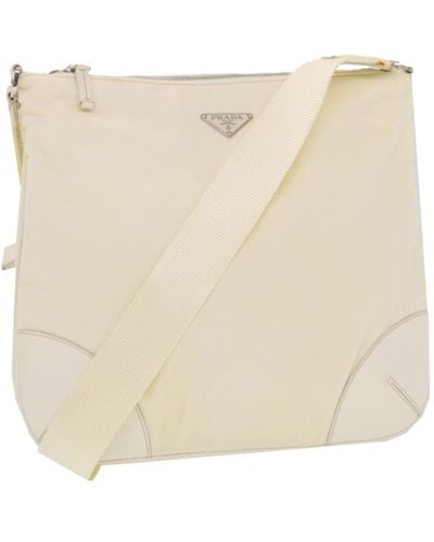 Prada Synthetic Shoulder Bag (pre-owned) - Natural