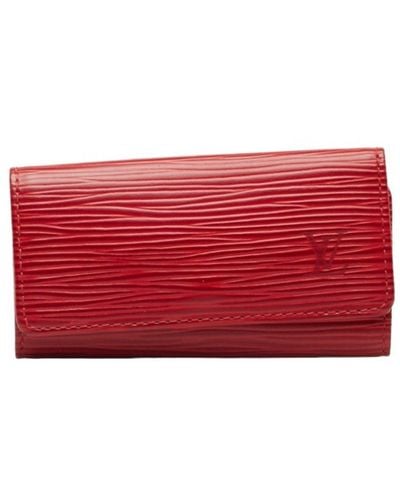 Louis Vuitton Multiclés 4 Leather Wallet (pre-owned) - Red