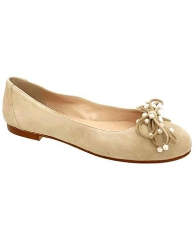 French Sole Helio Ballet Flats - White