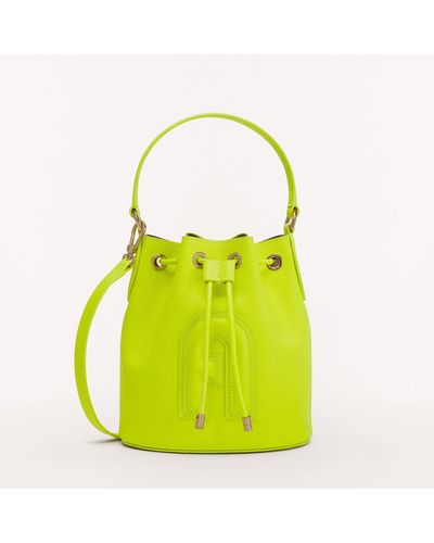 Furla Clio Bucket Bag Mini - Yellow