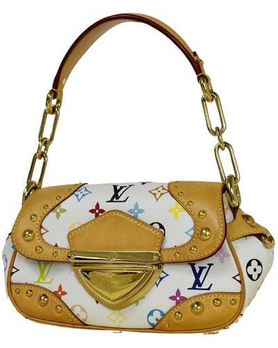 Louis Vuitton Marilyn Canvas Shoulder Bag (pre-owned) - Yellow