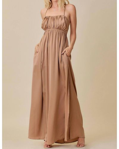 Mustard Seed The Wait Is Over Maxi Dress - Natural