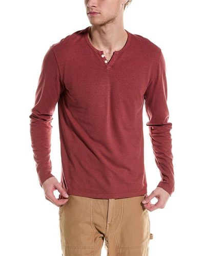 Joe's Jeans Wintz Henley Shirt - Red