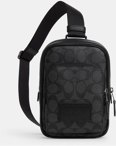 Coach Track Pack 14 Leather Backpack