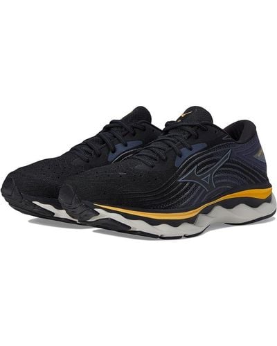Mizuno Wave Sky 6 411369-909t Black Tradewinds Running Sneaker Shoes Nr5794 - Blue