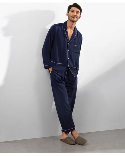 LILYSILK Silk Pajamas Set - Blue