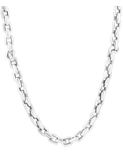Pompeii3 14k Gold (70gram) Or Platinum (131gram) 6.5mm Link Chain Necklace 20" - Metallic