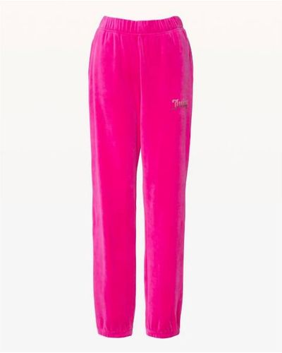 Juicy Couture Ombre Stud sweatpants Track Pants - Pink