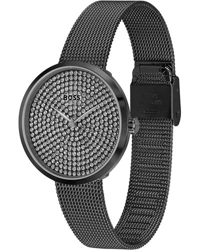 BOSS Praise 36mm Quartz Watch - Black