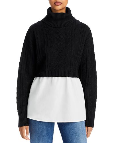 Aqua turtleneck hotsell sweater