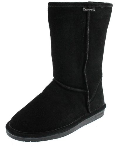 BEARPAW Emma Mid-calf Winter Casual Boots - Black