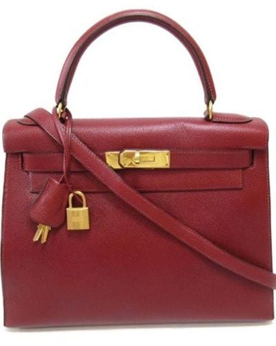Hermès Bold Kelly Bag - Red