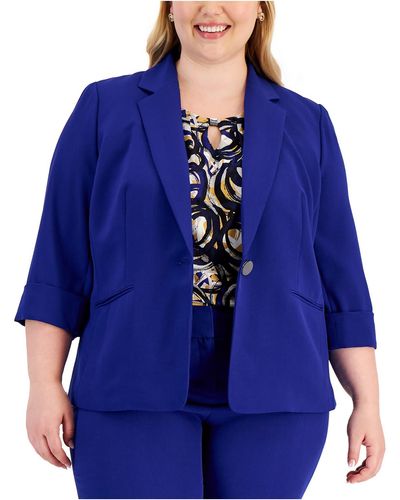 Kasper plus on sale size suit separates