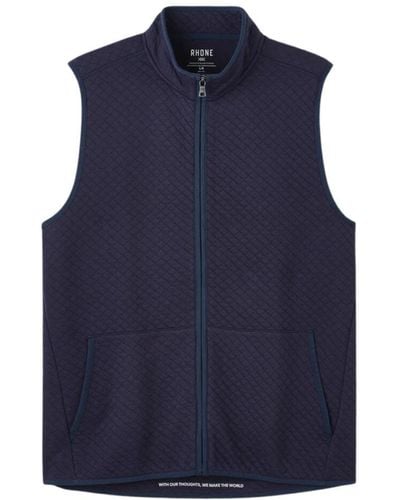 Rhone Gramercy Vest - Blue