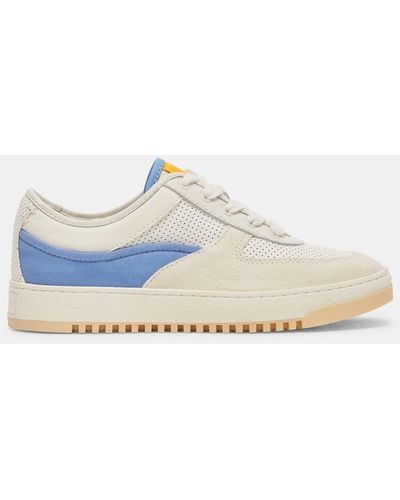 Dolce Vita Cyril Sneakers Blue Leather - White