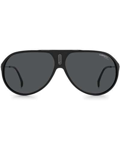 Carrera Hot65 M9 0003 Aviator Polarized Sunglasses - Black