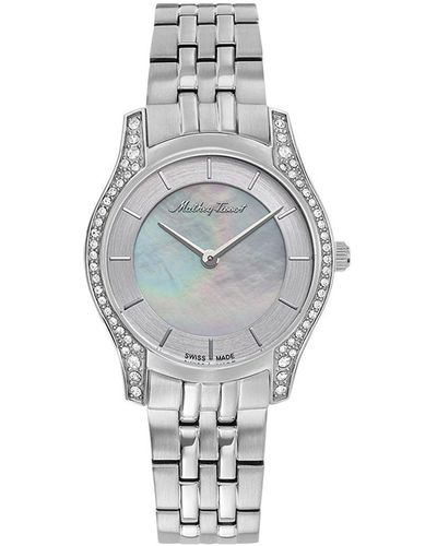 Mathey-Tissot Tacy Mother Of Pearl Dial Watch - Metallic